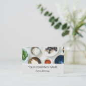 料理シェフフードケータリング 名刺 (スタンド正面)