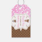 料理シェフベアーズサンキューギフトラベル ギフトタグ (正面)