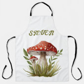 料理シェフマッシュルームエプロン エプロン (正面)