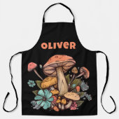 料理シェフマッシュルームエプロン エプロン (正面)