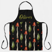 料理シェフマッシュルームエプロン エプロン (正面)