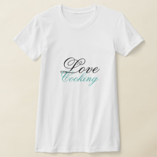 料理スタイリッシュをテーマにした Tシャツ