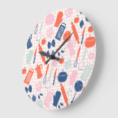 料理ツールの壁時計 ラージ壁時計 (傾斜)