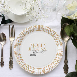 料理テーマバチェロレッテ ペーパープレート