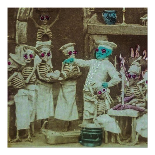 料理デサタンキッチン1865 フォトプリント            (正面)