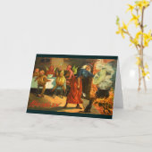 料理ハロウィーンウィッチ カード (黄色い花)