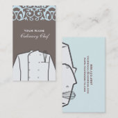 料理パーソナルシェフケータリング会社 名刺 (正面/裏面)