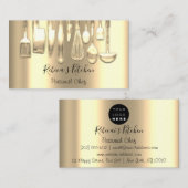 料理パーソナルシェフレストラン料理ゴールデン 名刺 (正面/裏面)