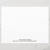 料理パーティー着色ランチョンマットベーキングリトルシェフ (裏面)