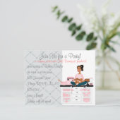 料理パーティー 招待状 (スタンド正面)