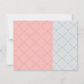 料理パーティー 招待状 (裏面)