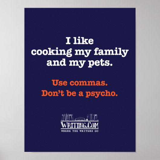 料理ファミリー&ペット ポスター (正面)