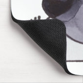 料理フードディナーキュートラクーン マウスパッド (コーナー)