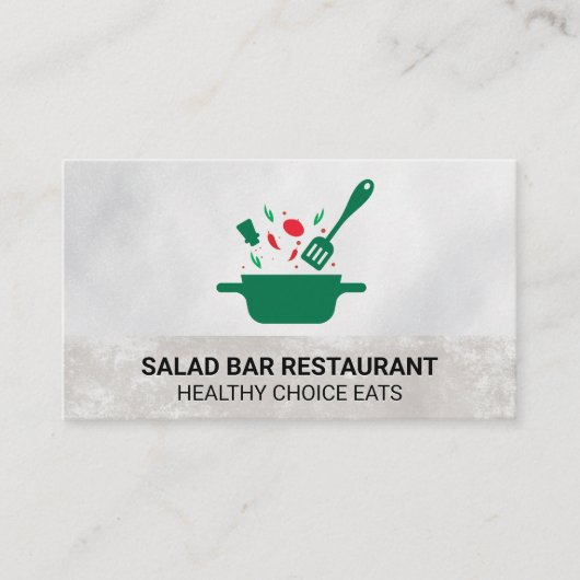 料理ポットヘラ 名刺 (正面)