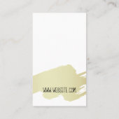 料理マスターツール/ブラシ仕上げ(黒) 名刺 (裏面)