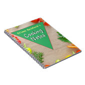 料理メモ 受取人の名前付き ノートブック (右側)