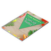 料理メモ 贈り先の名前付き ノートブック (左側)