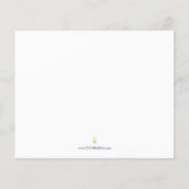 料理レシピカードトロピカルグリーン (裏面)