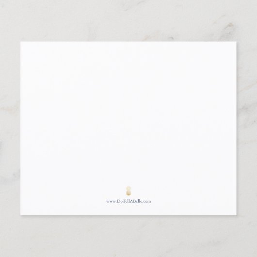 料理レシピカード熱帯フローラ緑 (裏面)