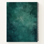 料理レシピIヴィンテージグリーン ノートブック (裏面)