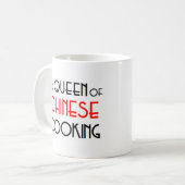 料理中国の女王 コーヒーマグカップ (正面左)