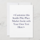 料理中国の招待状（パイクプレイスシアトル） 招待状 (裏面)