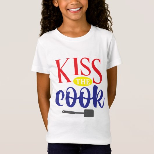 料理人にキス Tシャツ (正面)
