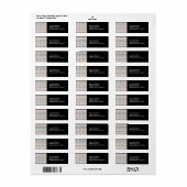 料理人の台所用品 ラベル (フルシート)