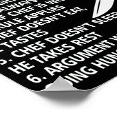 料理人の料理 ポスター (角)