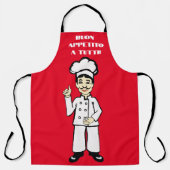 料理人イタリアン エプロン (正面)