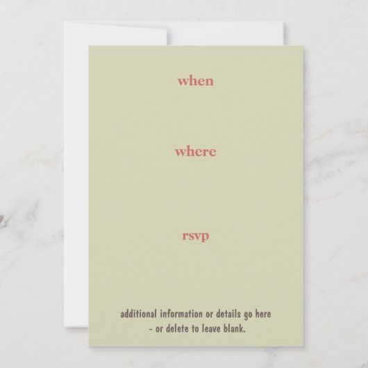 料理人招待状 招待状 (裏面)