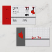 料理人用具キッチン名刺 名刺 (正面/裏面)