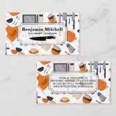 料理人 |キッチンツール 名刺 (正面/裏面)