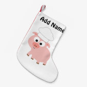 料理人 スモールクリスマスストッキング (正面 (吊り時))