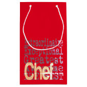 料理人 スモールペーパーバッグ (裏面)