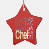 料理人 セラミックオーナメント (左)