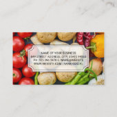 料理人 |フレッシュ・プロデュース 名刺 (裏面)