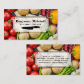 料理人 |フレッシュ・プロデュース 名刺 (正面/裏面)