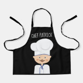 料理人 – 調理師漫画 エプロン (正面)