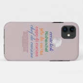 料理人 Case-Mate iPhoneケース (裏面(横))