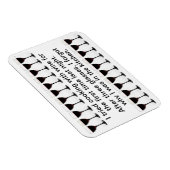 料理付きワイン – おもしろいことわざオンエプロン マグネット (右側)