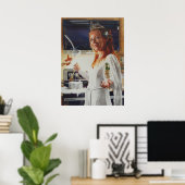 「料理付き魔法」ポスター ポスター (ホームオフィス)