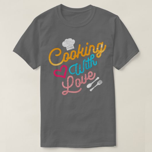 料理付き Tシャツ (デザイン正面)