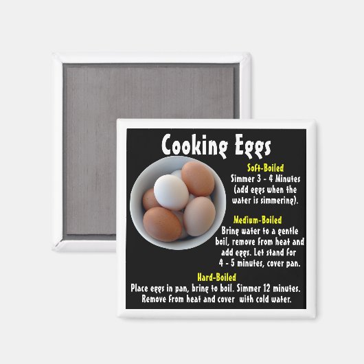 料理卵 マグネット (正面/裏面)