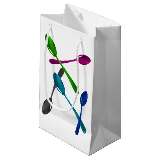 料理反射性スプーン抱き枕 スモールペーパーバッグ (正面アングル)