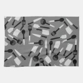 料理器具パターン キッチンタオル (横)