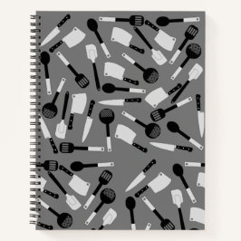 料理器具パターン ノートブック