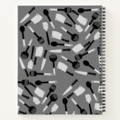 料理器具パターン ノートブック (裏面)