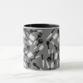 料理器具パターン マグカップ (中央)