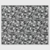 料理器具パターン ラッピングペーパー (フラット)